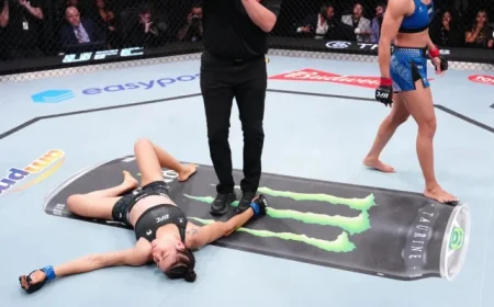 Pros React to Dione Barbosa’s Controversial UFC Vegas 115 Kick on Melissa Gatto