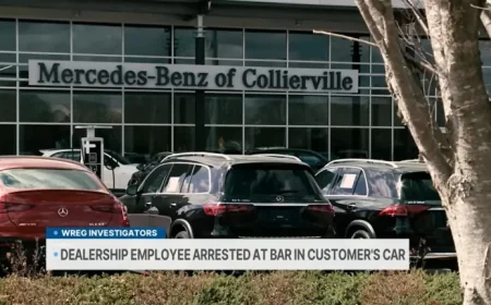 Mercedes Technician Accused of Driving Customer’s Car to Sports Bar Date