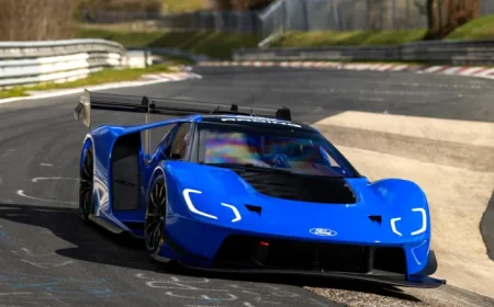 Ford GT Mk IV Sets Record as Fastest American Car at Nürburgring