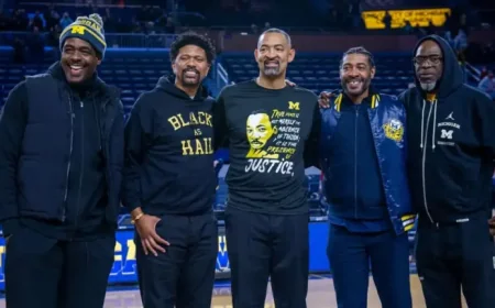 Fab 5 Michigan reunites as Final Four approaches