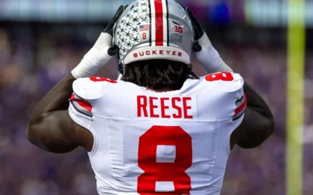 Arvell Reese Favored as New York Jets’ 2026 NFL Second Pick