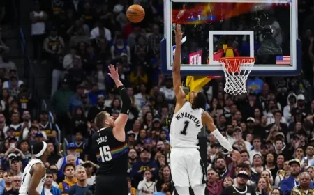 Nikola Jokić and Victor Wembanyama Clash in Epic Showdown