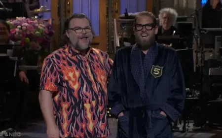 Snl Jack Black Jack White: 6 key moments from a star-packed Five-Timers monologue
