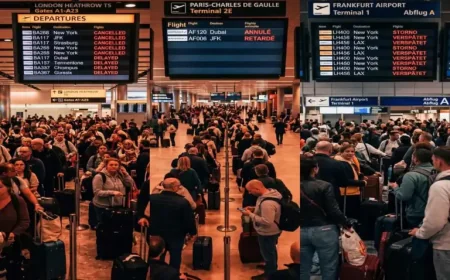 Thousands Passengers Stranded Europe: 1,388 Delays Expose a Fragile Air Network