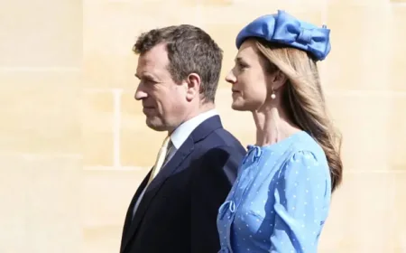 Harriet Sperling joins Easter Sunday royal walk as wedding date nears