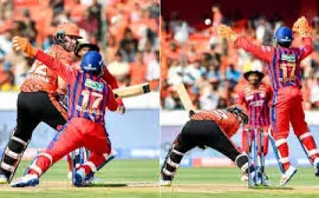 Rishabh Pant leads 5-wicket turnaround as Lucknow Super Giants stun Sunrisers Hyderabad