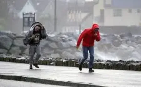 Clare Fm: Storm Dave Leaves Flights Cancelled and Power Cut Chaos