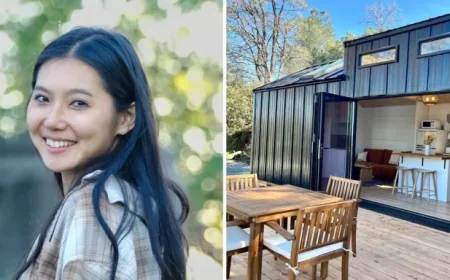 Custom $84,962 Tiny Home Transforms Into Luxurious Airbnb Retreat