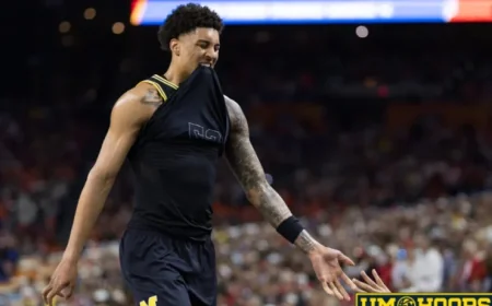 Yaxel Lendeborg Commits to National Championship After Final Four Injury