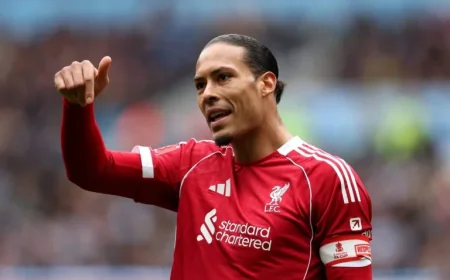 Virgil van Dijk: Liverpool Disappoint Arne Slot, Fans in Man City Defeat
