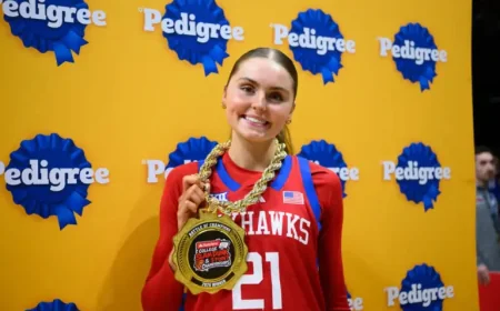 Elle Evans Basketball caps Kansas career with a rare three-title night