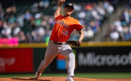 Astros’ Hunter Brown Hits Injured List Due to Shoulder Strain