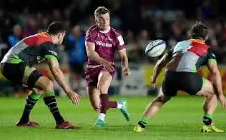 Sale Sharks hold off Harlequins comeback to reach Champions Cup last eight