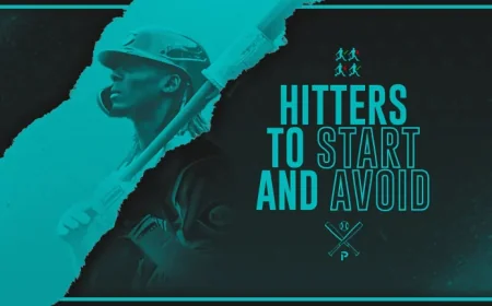 Top Fantasy Baseball Hitters to Start and Avoid in Week 2 (4/6-4/12)