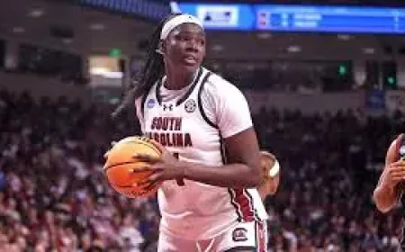 Madina Okot and the quieter journey behind South Carolina’s march