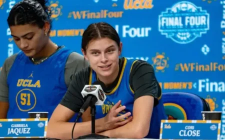 Gabriela Jaquez heads to Phoenix as family story reaches title game