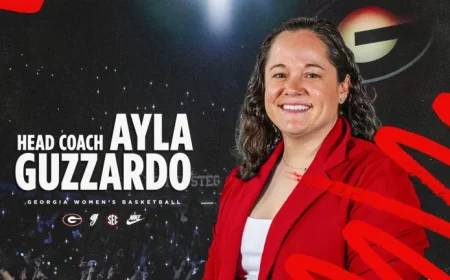 Guzzardo Appointed as Georgia’s Fourth Head Coach in History