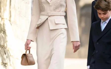Kate Middleton’s $450 Handbag Steals the Show at Royal Easter Celebration
