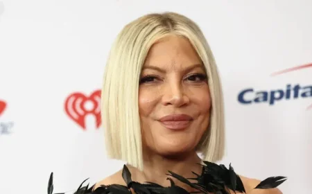 Tori Spelling, Kids Hospitalized Following Car Crash