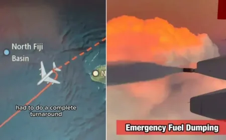 Qantas Flight Qf7 Turns Back After Mid-Air Emergency and Fuel Dump