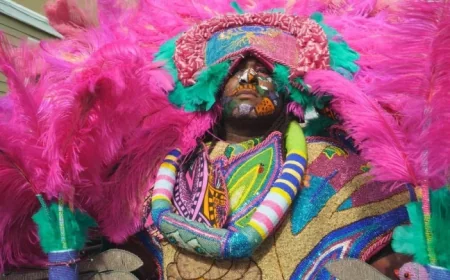 Mardi Gras Indians Invest Months, Thousands in Hand-Sewn Suit Creation