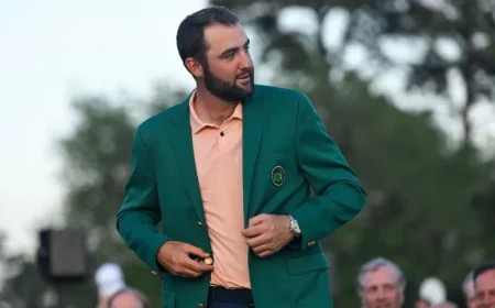 Scottie Scheffler Attends Masters with Newborn Son Remy
