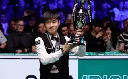 Zhao Xintong Beats Judd Trump in 10-3 Tour Championship Rout, and 3 Records Fall