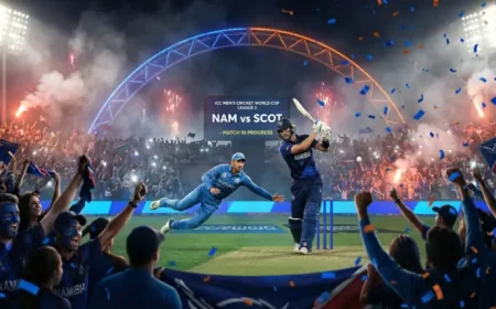 Namibia Vs Scotland: Match 94 Preview, Timings, and Pitch Edge