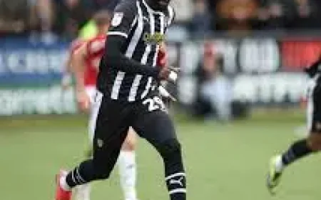 Alassana Jatta Fa Ban: Notts County’s 15-goal striker hit by three-match suspension in promotion run-in