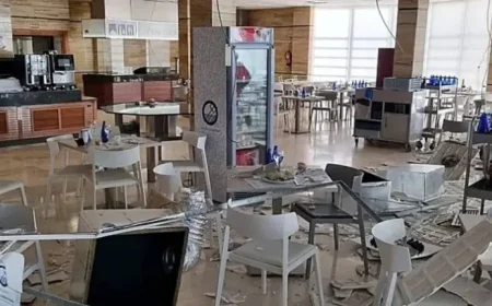 Benidorm hotel roof collapse leaves 7 injured in Easter shock