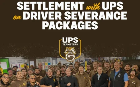 Teamsters Secure Robust UPS Agreement on Driver Severance Packages