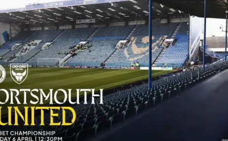 Portsmouth Vs Oxford Utd as Easter Monday Turns on a Crucial Championship Edge