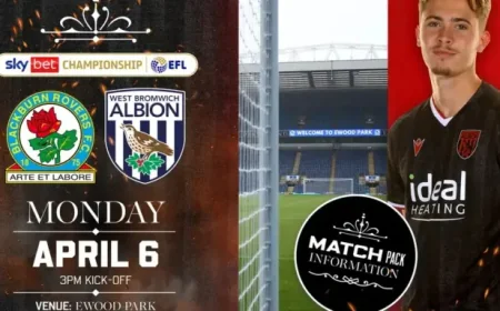 Blackburn Rovers Vs West Brom: 5 Unbeaten Games, 7,500 Away Fans and a Relegation Twist