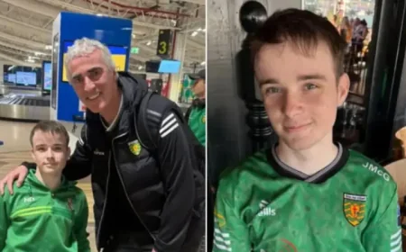 Jim Mcguinness and the moment a young supporter got his own training top