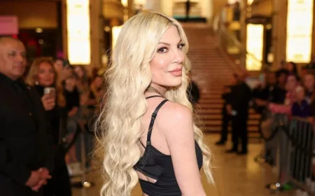 Tori Spelling and Kids Safe After Car Crash