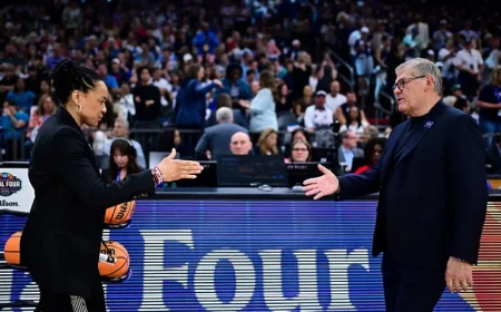 Hurley Backs Auriemma After Handshake Incident with Staley