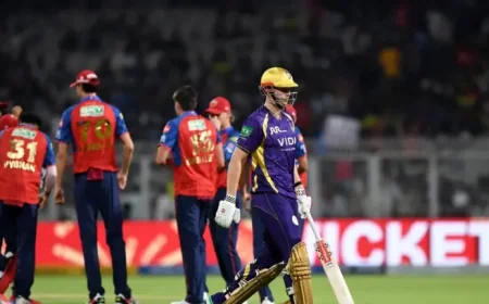 Kolkata Knight Riders Vs Punjab Kings Match Scorecard: Rain, Delay, and a 10:45 pm ET Cutoff