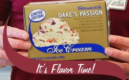 Stewart’s Unveils New Half-Gallon Ice Cream Flavor