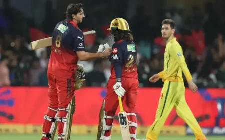 Ipl Points Table Update: RCB Move Top After April 5 Double-Header