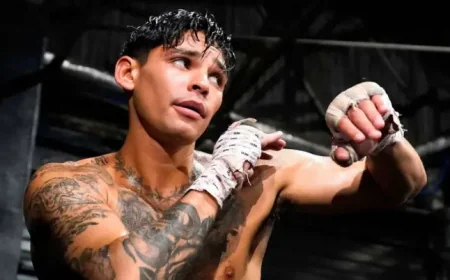 Ryan Garcia names the most overrated fighter in boxing and points to a future clash