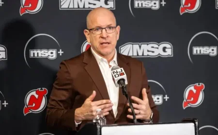 New Jersey Devils and Tom Fitzgerald Part Ways | Tom Fitzgerald