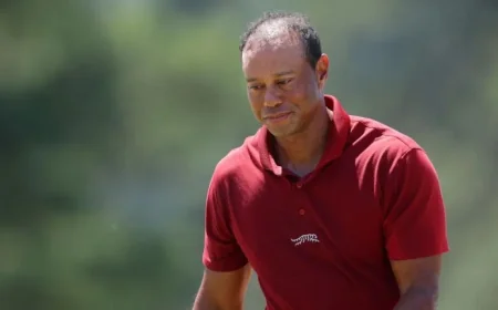 Tiger Woods Awkwardly Attends Masters Following Augusta National’s Statement