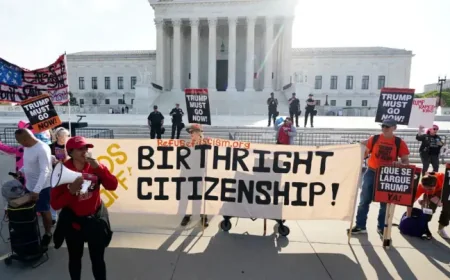 Citizenship Battle Deepens After Rough Supreme Court Hearing and Trump’s 12:57 a.m. Appeal