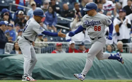 Dalton Rushing: 2 hits, 1 homer, and a growing role in 8-6 win