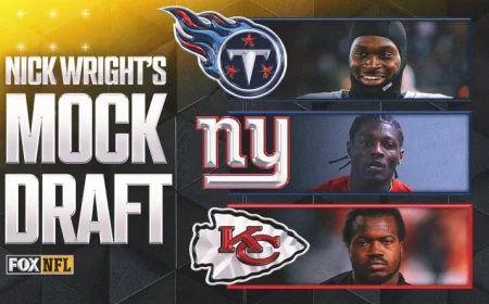 2026 NFL Mock Draft: Jets Eye QB, Eagles and Rams Seek WRs