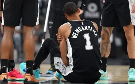 Wembanyama Exits Early Due to Rib Injury