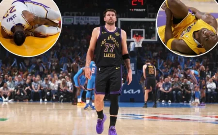 Lakers’ Luka Doncic Heads to Spain for Hamstring Injury Care