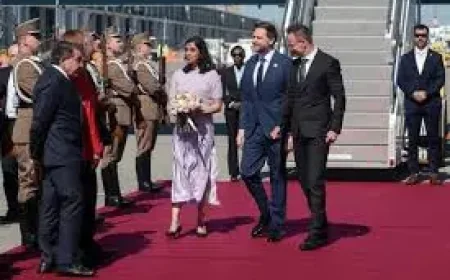 Hungary: JD Vance arrives in Budapest to back Orbán’s re-election bid