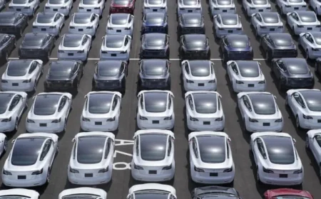 JPMorgan Predicts 60% Tesla Stock Drop Amid Surging Unsold Cars