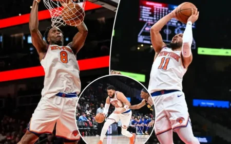Jalen Brunson Shines Late, Leads Knicks to Victory over Hawks